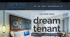 Desktop Screenshot of dream-tenant.com